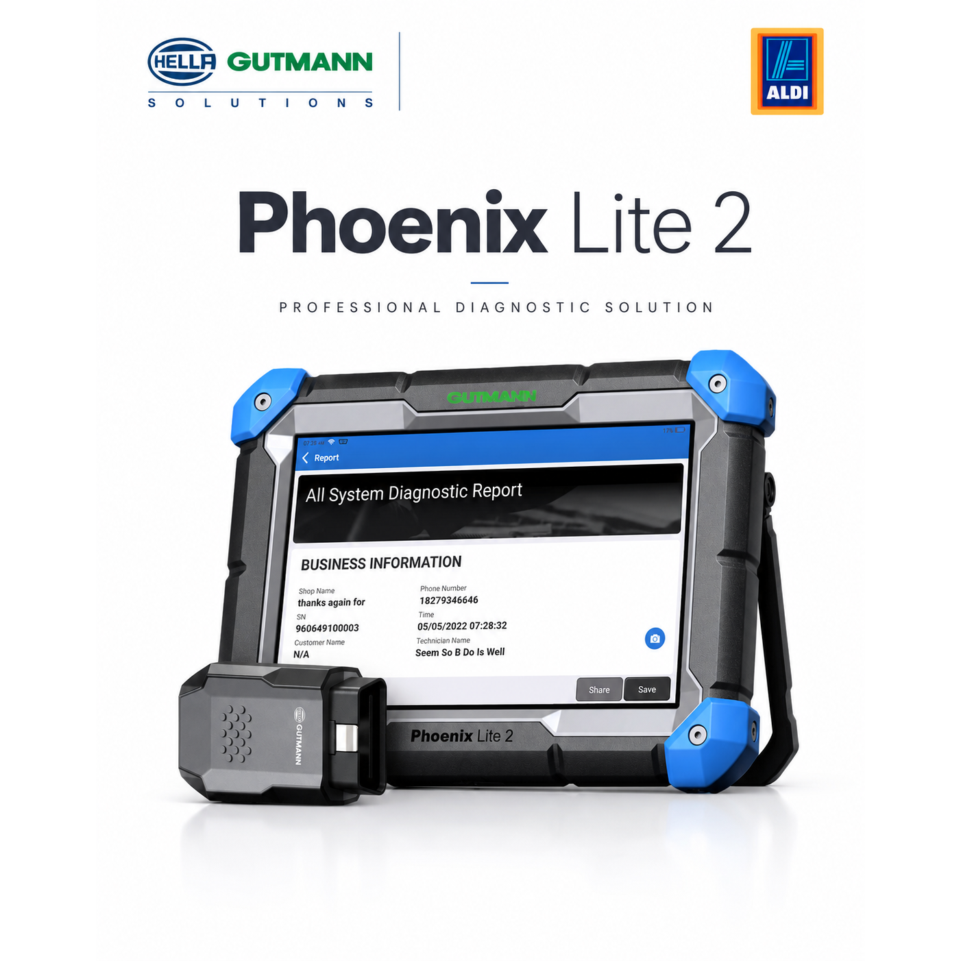 Gutmann Phoenix Lite 2 Profi-Diagnosegerät！！！